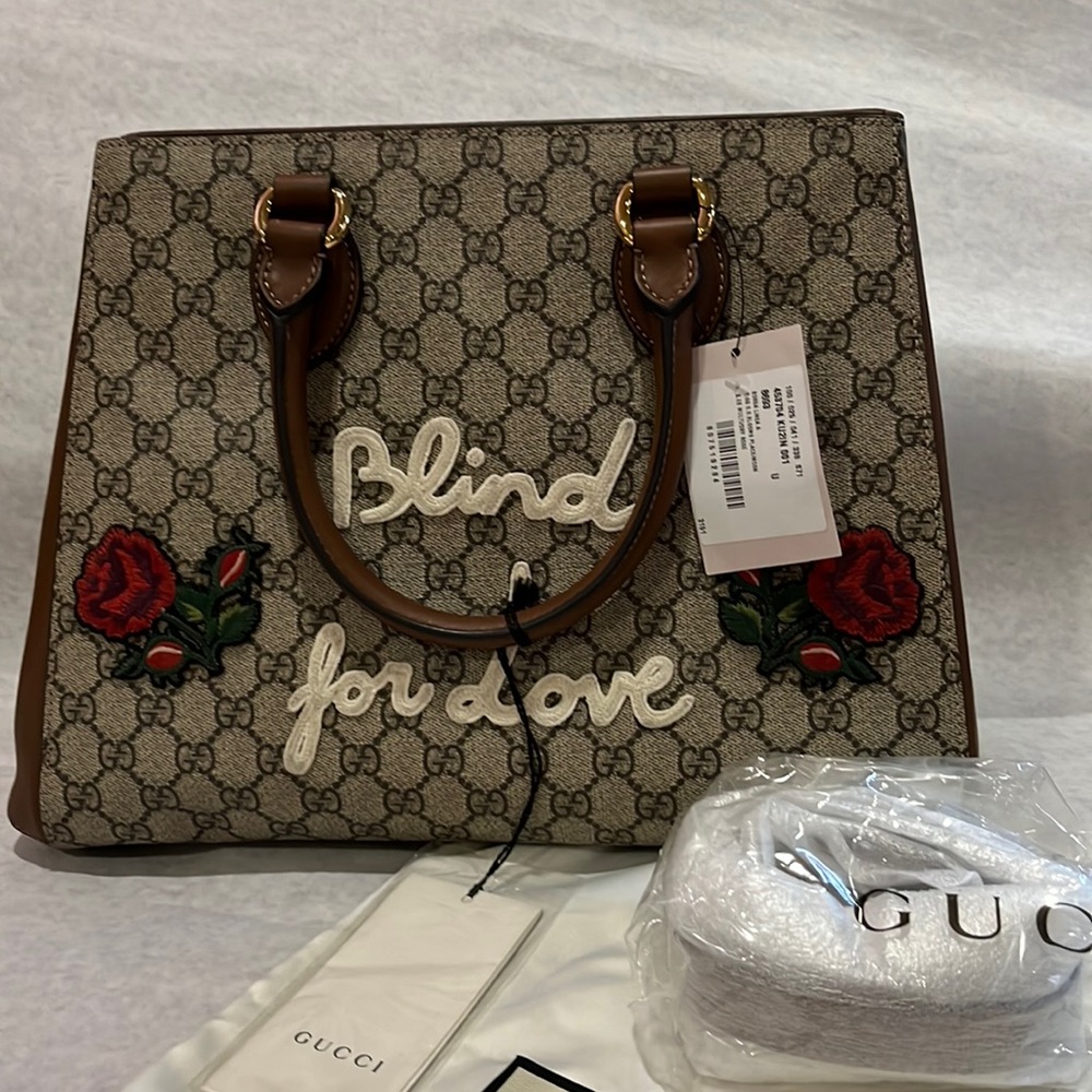 Authentic Gucci Blind for Love Bag